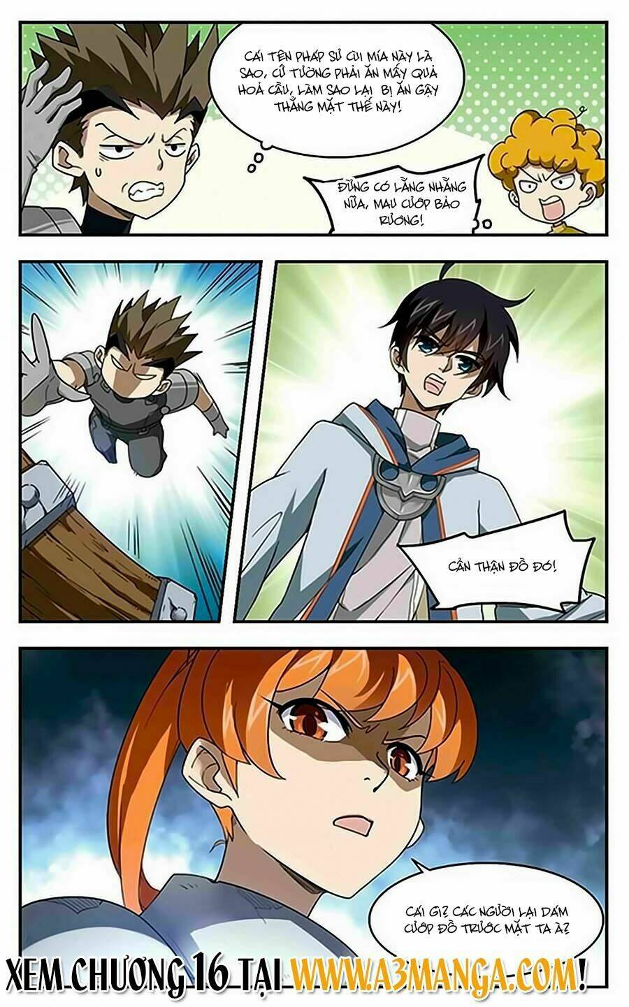 Võng Du Chi Cận Chiến Pháp Sư - Chapter 15 - Page 22