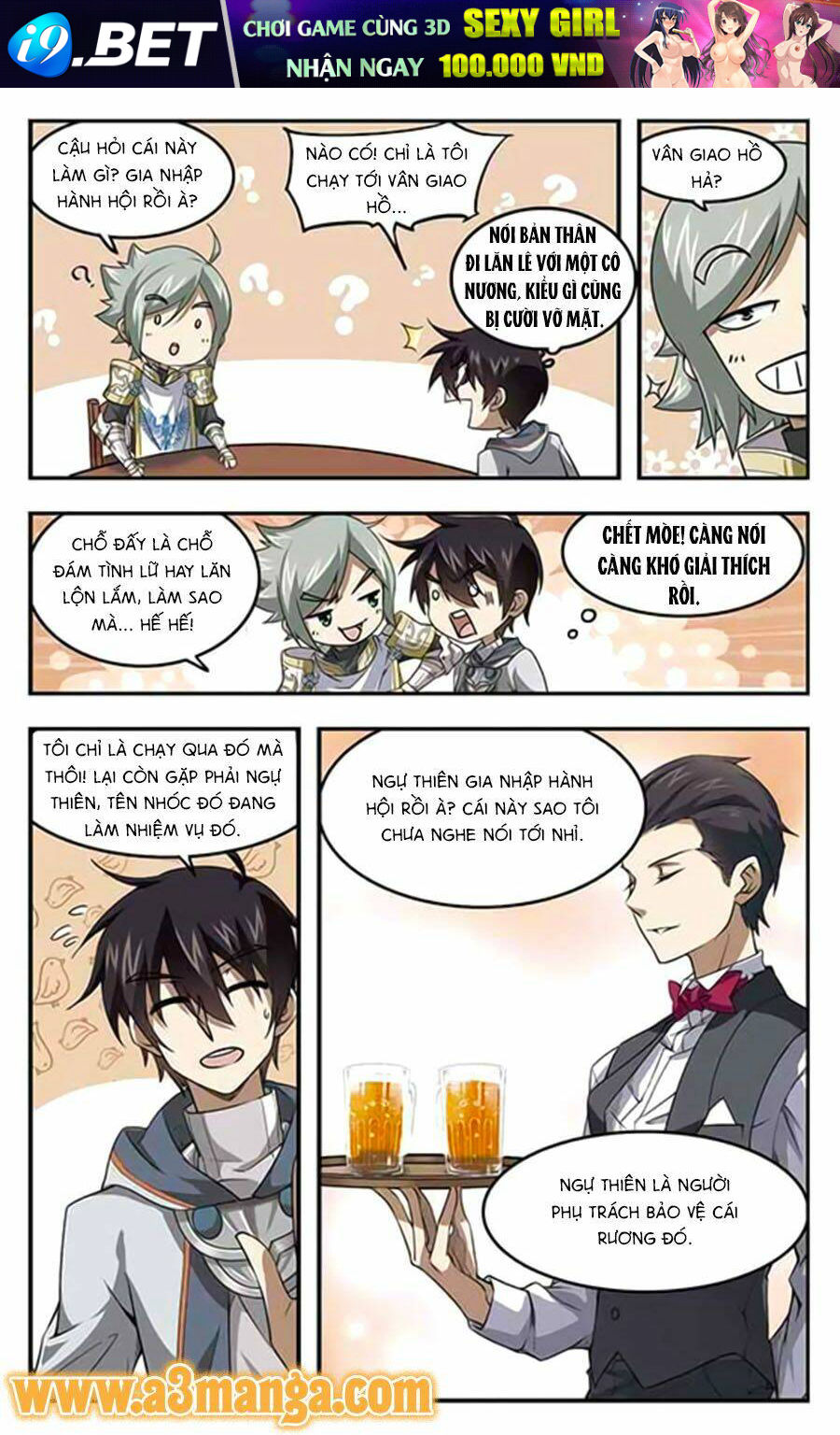 Võng Du Chi Cận Chiến Pháp Sư - Chapter 18 - Page 3