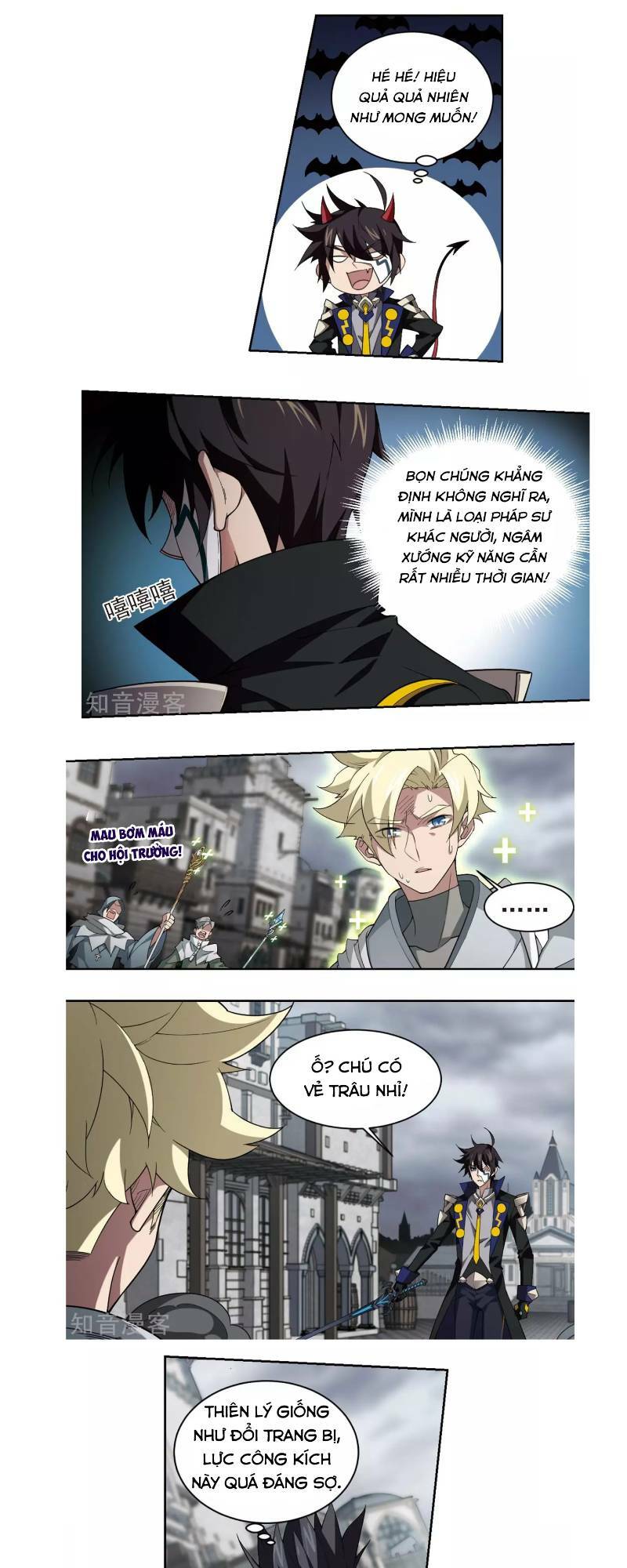 Võng Du Chi Cận Chiến Pháp Sư - Chapter 185 - Page 3