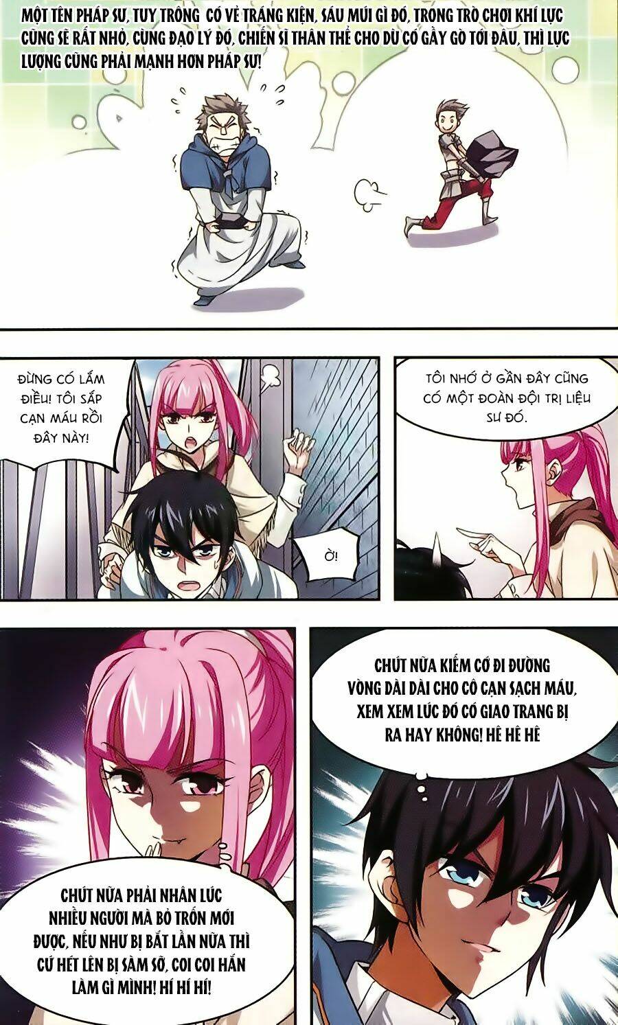 Võng Du Chi Cận Chiến Pháp Sư - Chapter 4 - Page 3