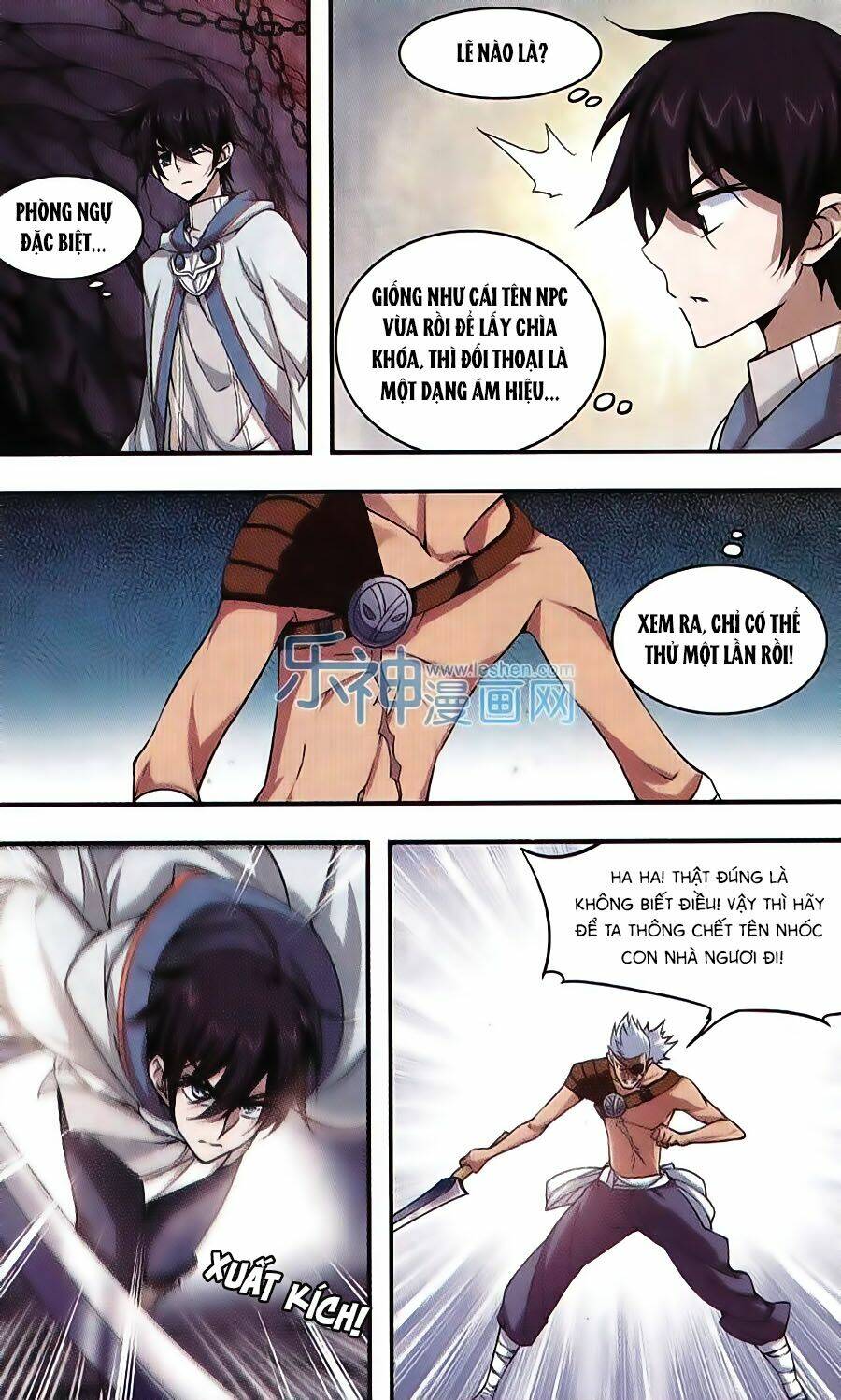 Võng Du Chi Cận Chiến Pháp Sư - Chapter 8 - Page 4