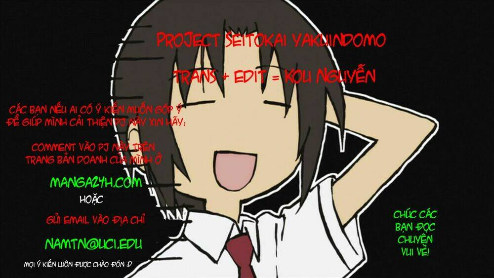 Seitokai Yakuindomo Chapter 163 - Trang 1