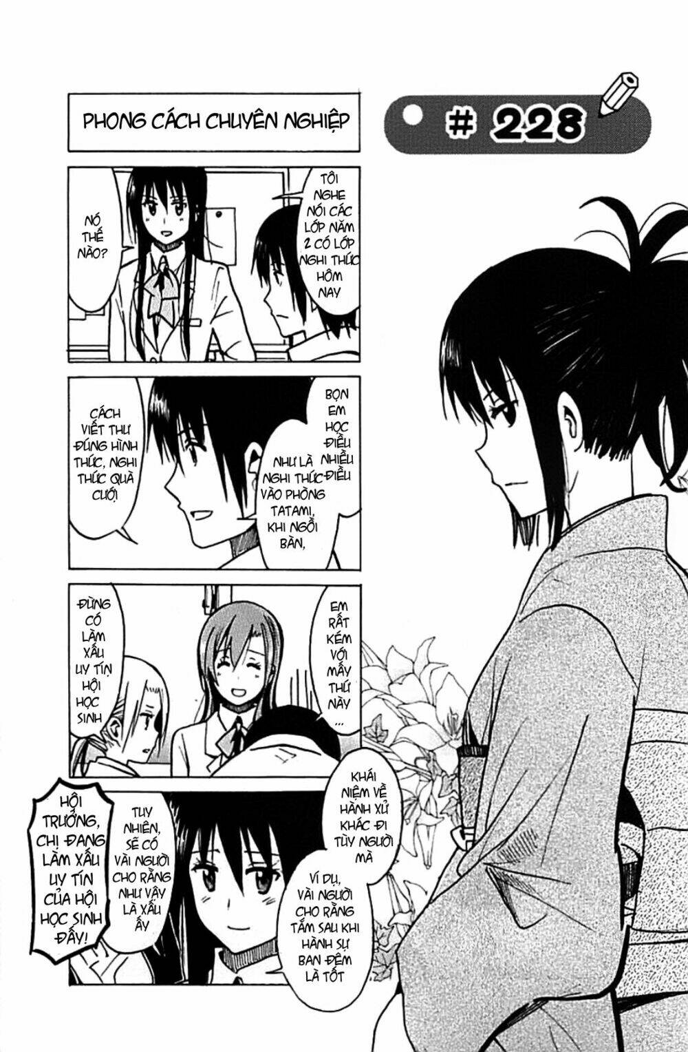 Seitokai Yakuindomo Chapter 227.2 - Trang 6