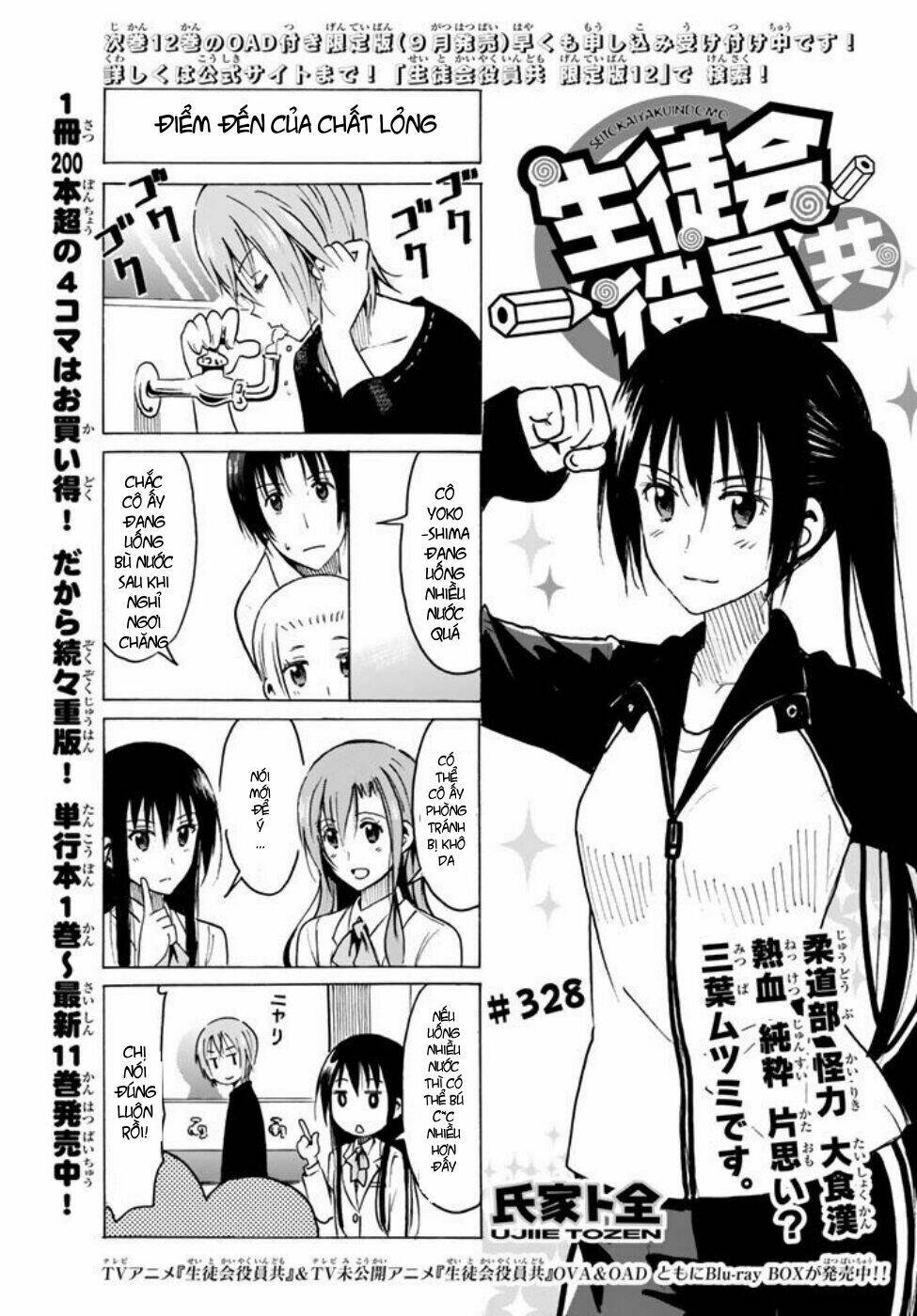Seitokai Yakuindomo Chapter 328 - Trang 1