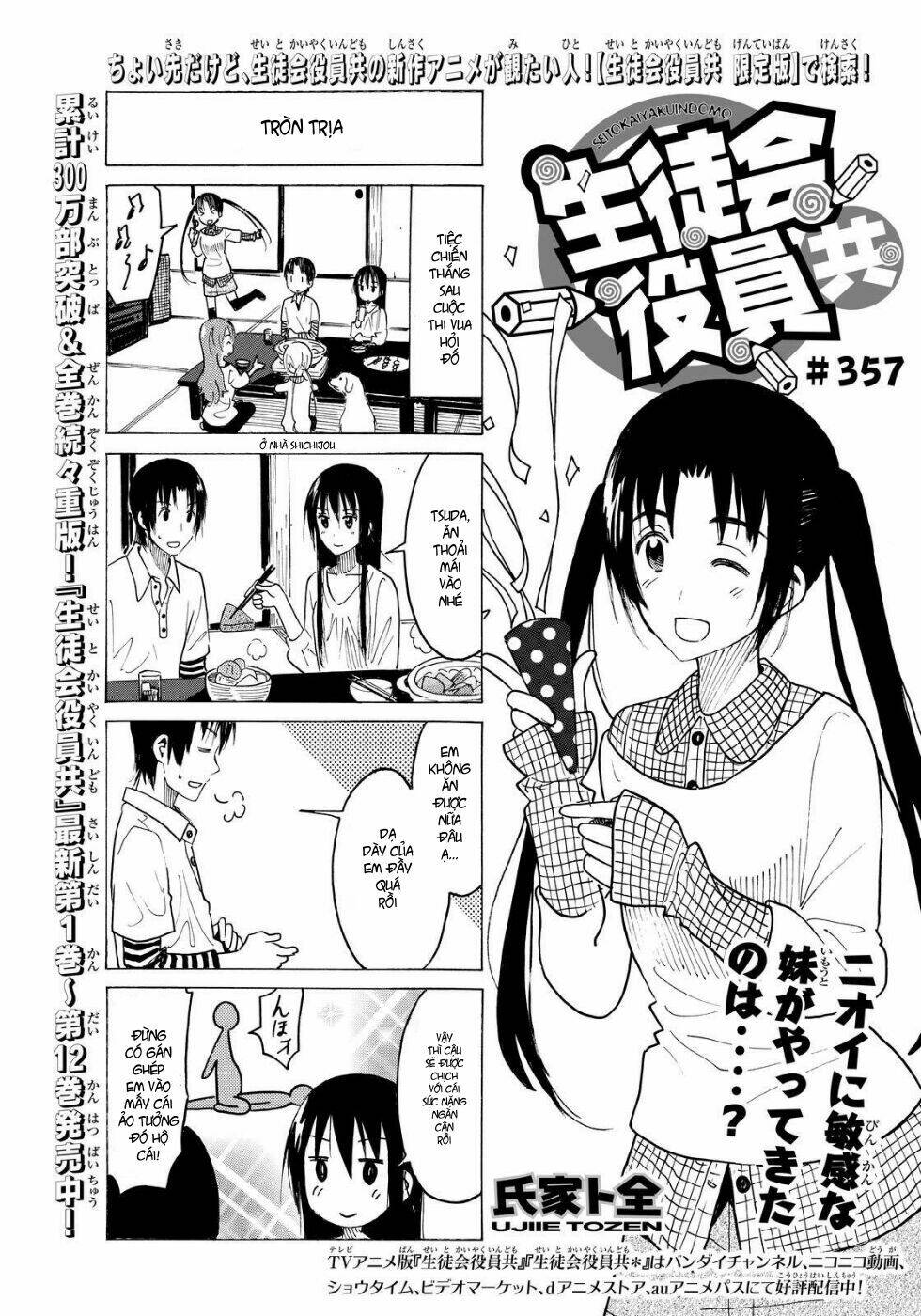 Seitokai Yakuindomo Chapter 357 - Trang 1