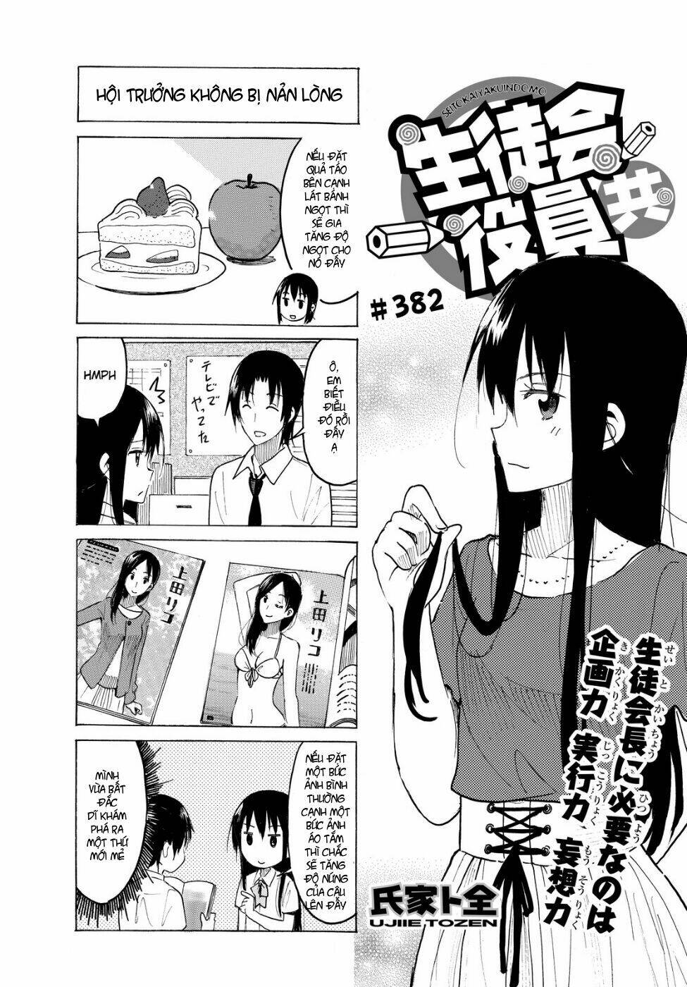 Seitokai Yakuindomo Chapter 382 - Trang 1