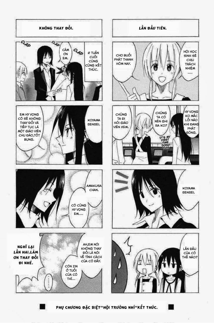 Seitokai Yakuindomo Chapter 60 - Trang 8