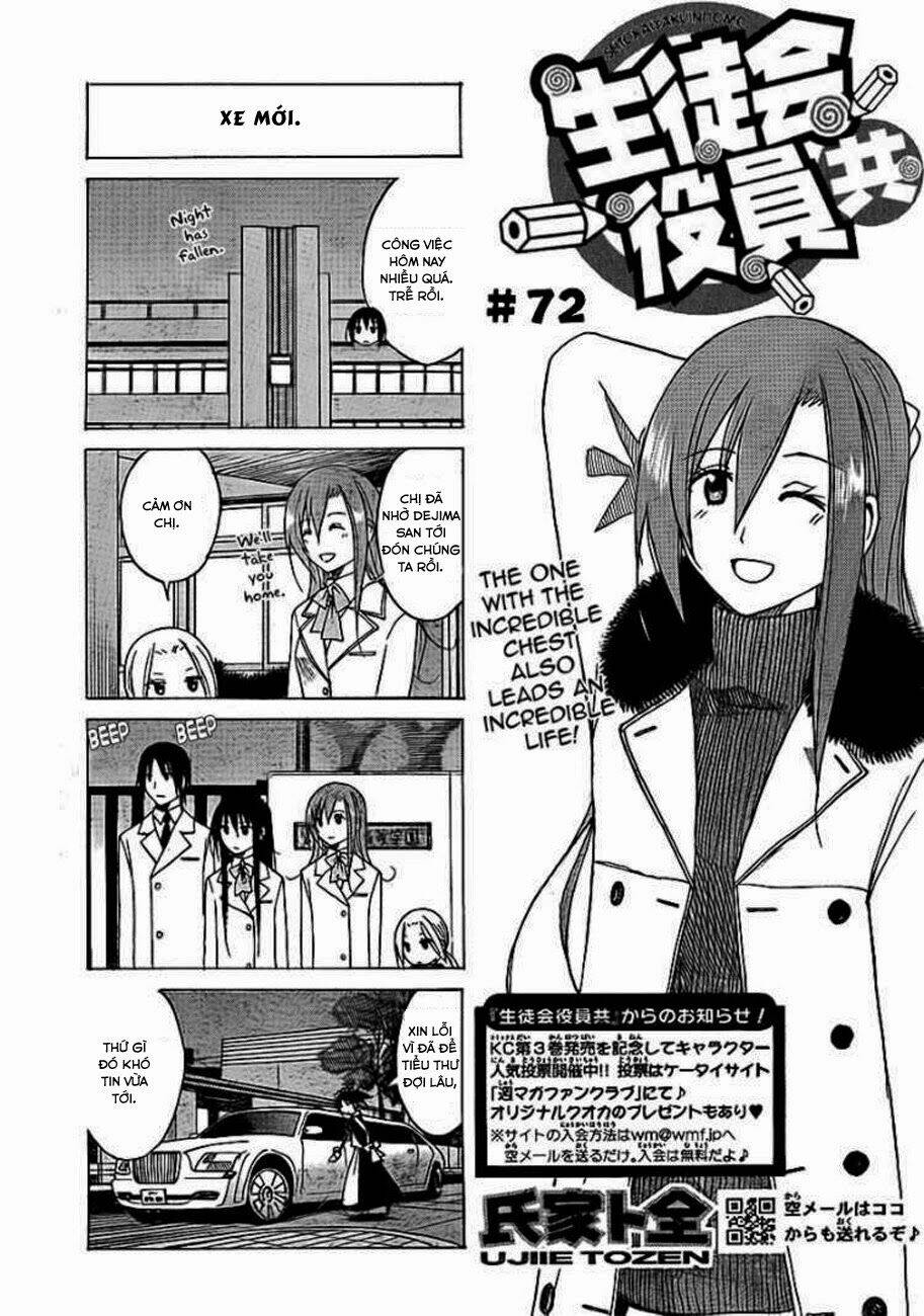 Seitokai Yakuindomo Chapter 72 - Trang 1