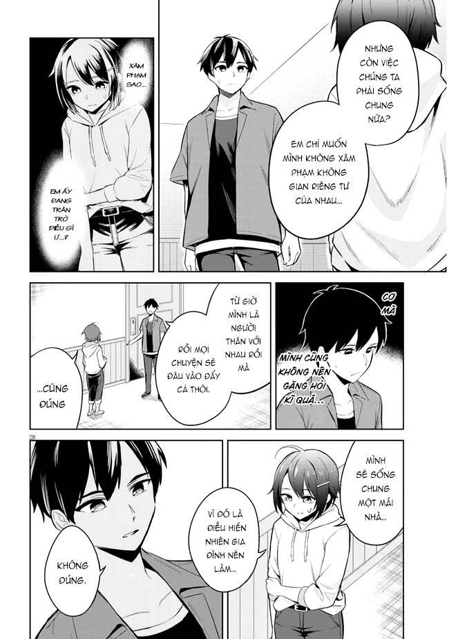 She Was Actually My Stepsister ~recently The Sense Of Distance Between Me And My New Stepbrother Is Incredibly Close~ - Chapter 1 - Page 26