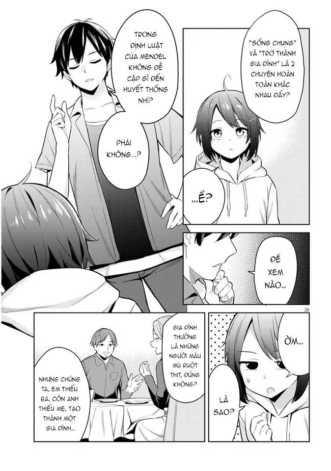 She Was Actually My Stepsister ~recently The Sense Of Distance Between Me And My New Stepbrother Is Incredibly Close~ - Chapter 1 - Page 27