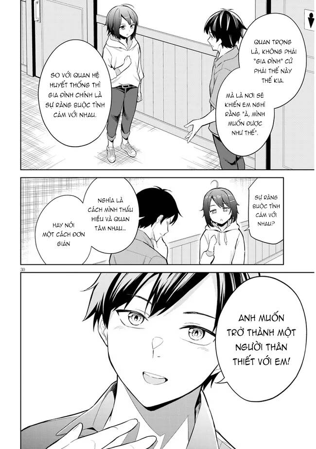 She Was Actually My Stepsister ~recently The Sense Of Distance Between Me And My New Stepbrother Is Incredibly Close~ - Chapter 1 - Page 28