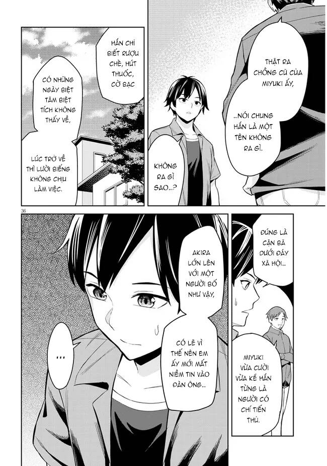 She Was Actually My Stepsister ~recently The Sense Of Distance Between Me And My New Stepbrother Is Incredibly Close~ - Chapter 1 - Page 34