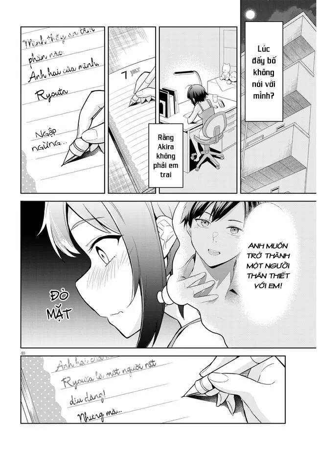 She Was Actually My Stepsister ~recently The Sense Of Distance Between Me And My New Stepbrother Is Incredibly Close~ - Chapter 1 - Page 38