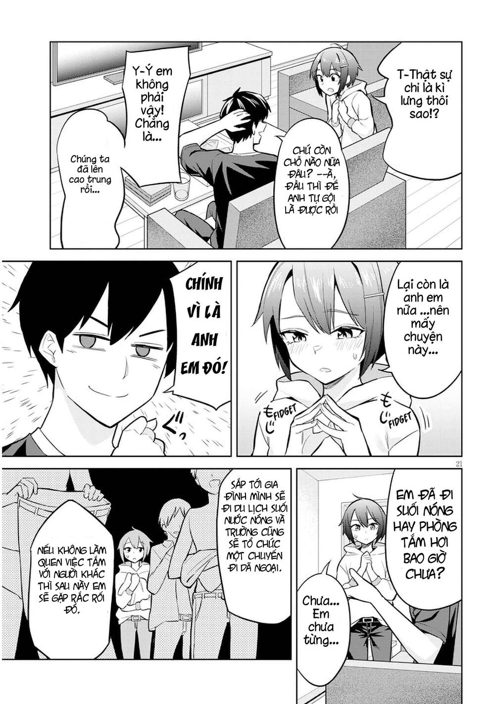 She Was Actually My Stepsister ~recently The Sense Of Distance Between Me And My New Stepbrother Is Incredibly Close~ - Chapter 4 - Page 23