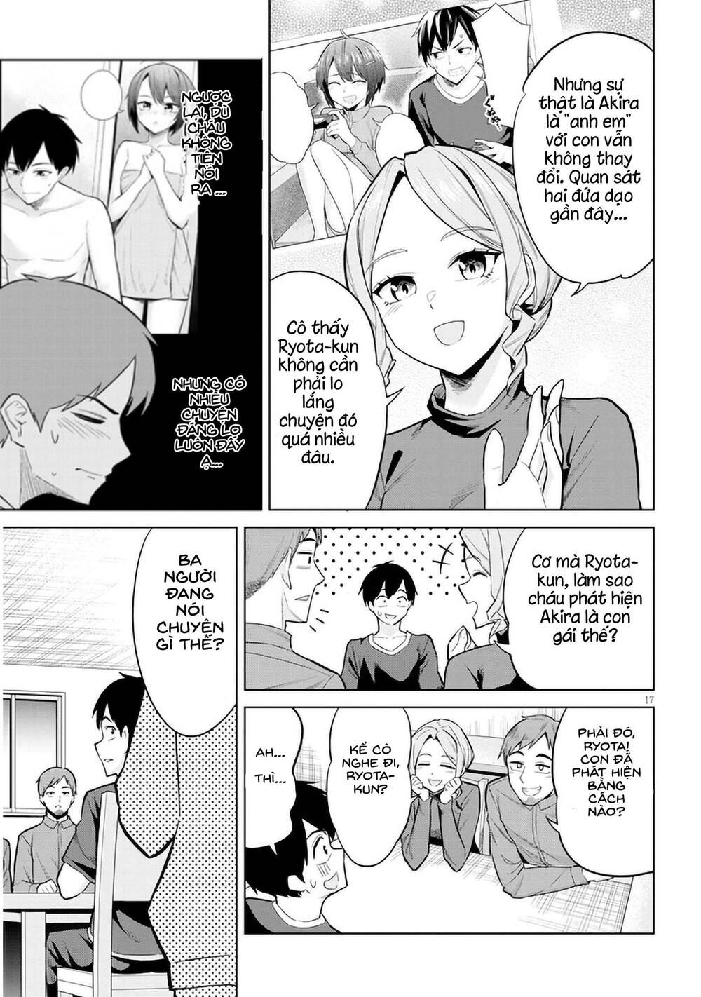 She Was Actually My Stepsister ~recently The Sense Of Distance Between Me And My New Stepbrother Is Incredibly Close~ - Chapter 5 - Page 17