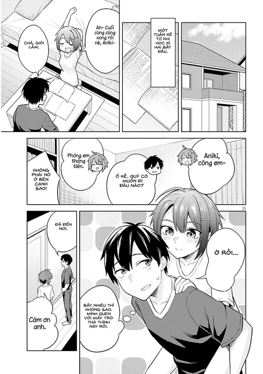 She Was Actually My Stepsister ~recently The Sense Of Distance Between Me And My New Stepbrother Is Incredibly Close~ - Chapter 7 - Page 25