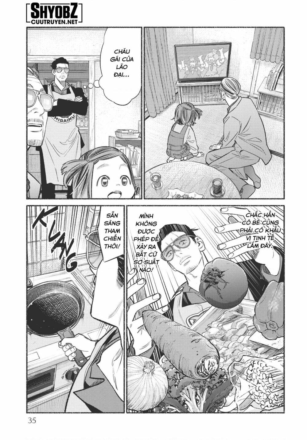Ông chồng Yakuza nội trợ - Chapter 84 - Page 3