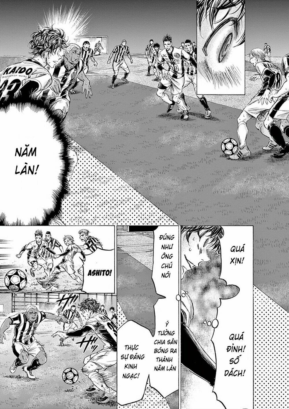 Thiên Tài Bóng Đá Ashito - Chapter 187 - Page 10