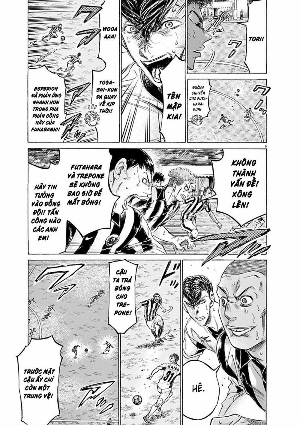 Thiên Tài Bóng Đá Ashito - Chapter 193 - Page 10