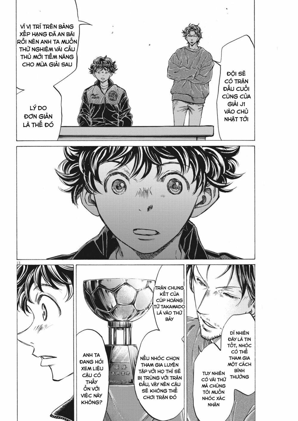 Thiên Tài Bóng Đá Ashito - Chapter 282 - Page 11