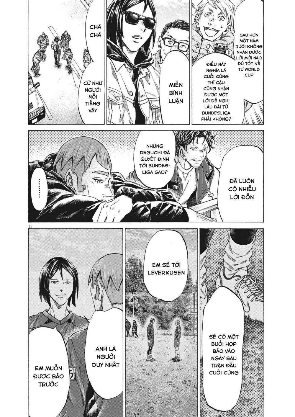 Thiên Tài Bóng Đá Ashito - Chapter 289 - Page 9