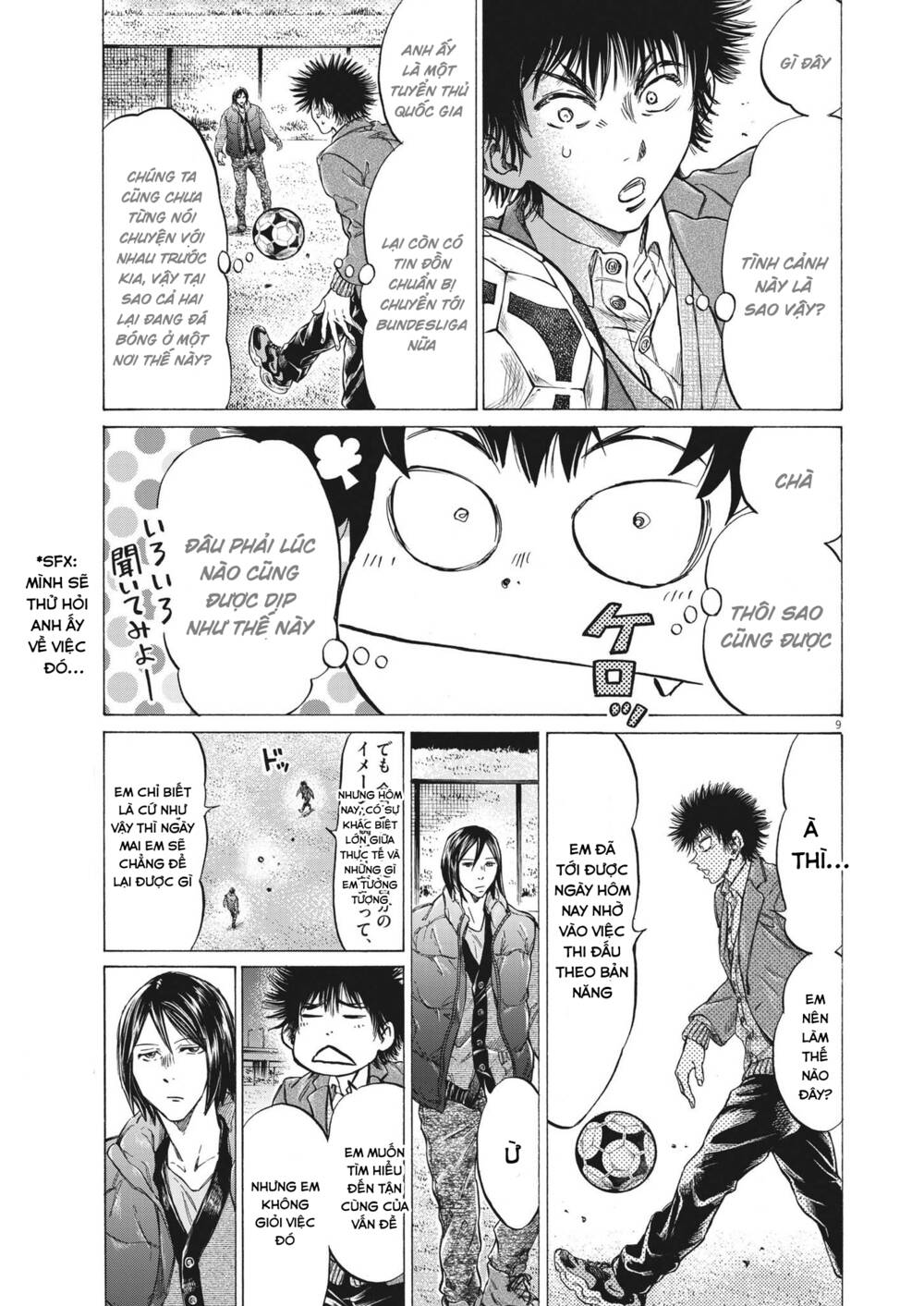 Thiên Tài Bóng Đá Ashito - Chapter 299 - Page 8