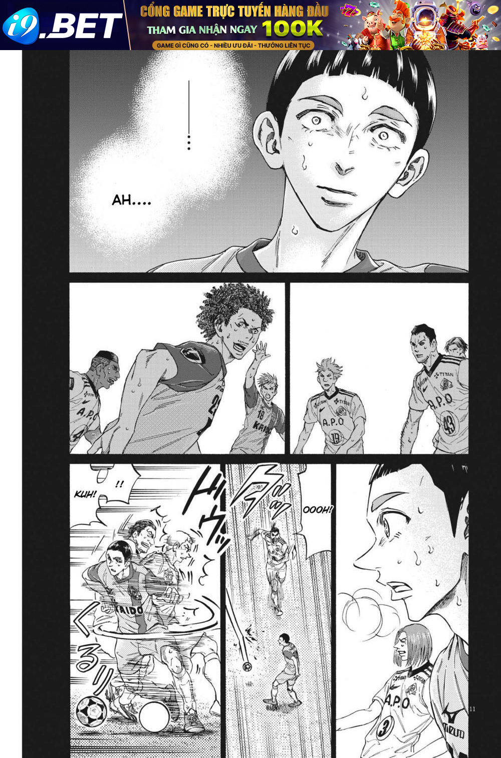 Thiên Tài Bóng Đá Ashito - Chapter 303 - Page 10