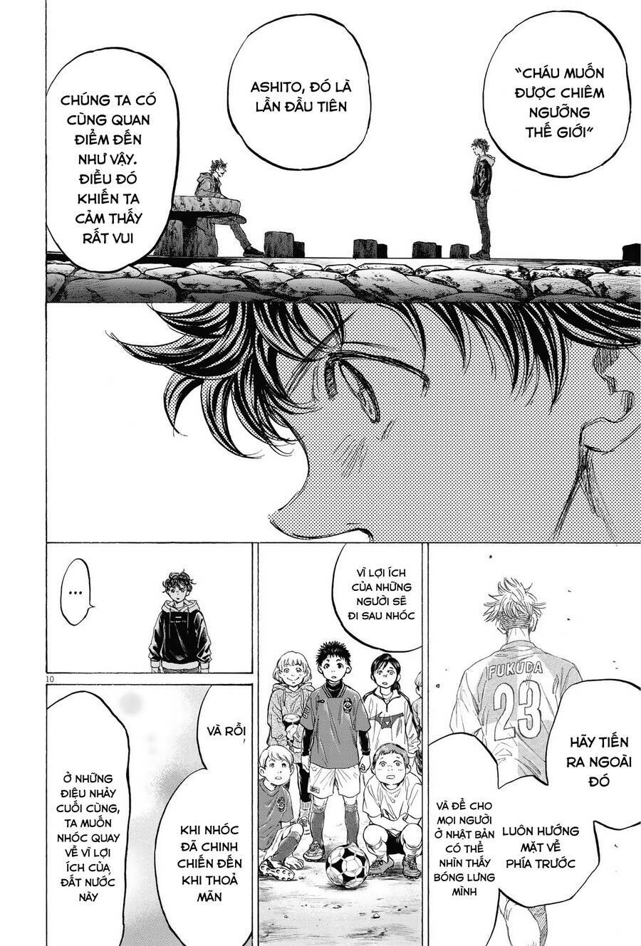Thiên Tài Bóng Đá Ashito - Chapter 337 - Page 10
