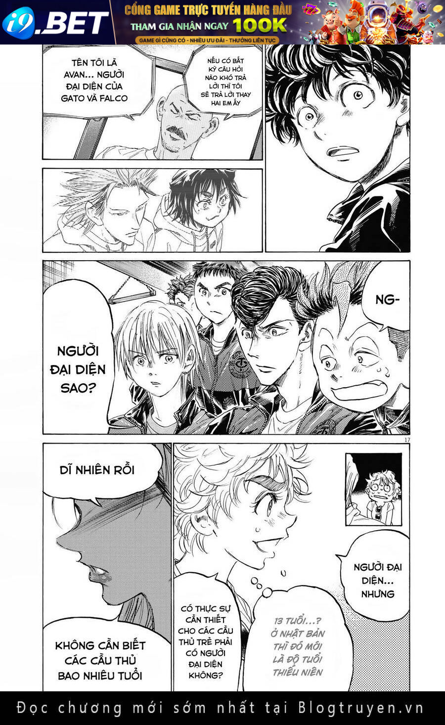 Thiên Tài Bóng Đá Ashito - Chapter 340 - Page 17