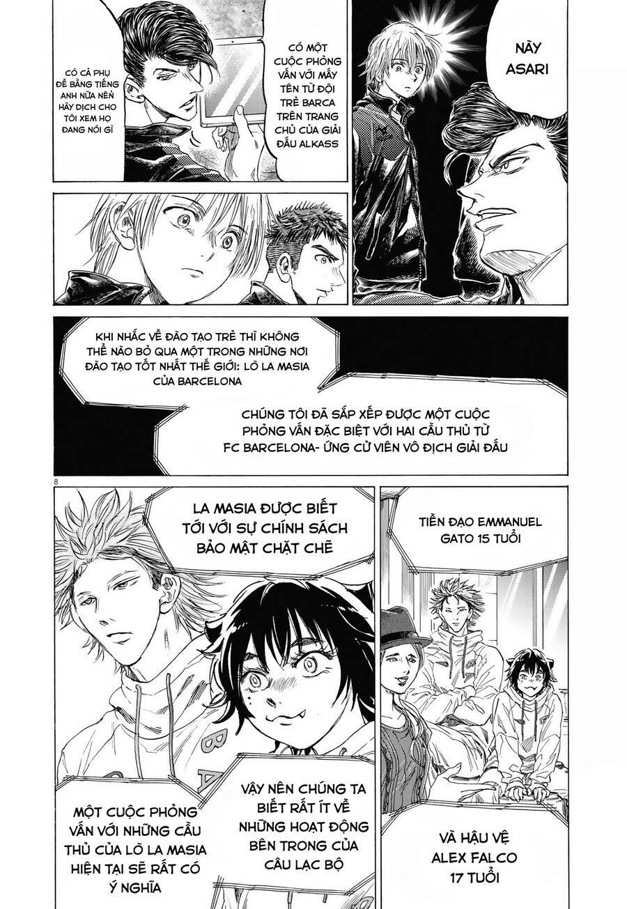 Thiên Tài Bóng Đá Ashito - Chapter 340 - Page 8