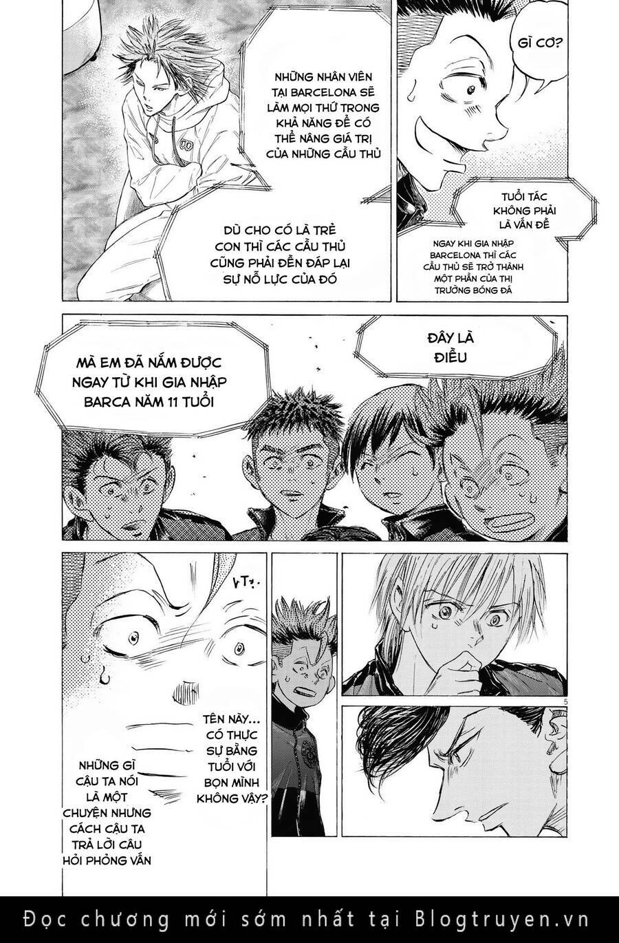 Thiên Tài Bóng Đá Ashito - Chapter 341 - Page 5