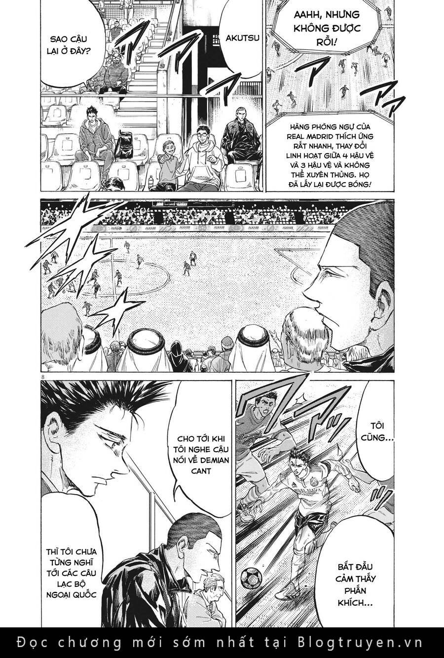 Thiên Tài Bóng Đá Ashito - Chapter 344 - Page 8