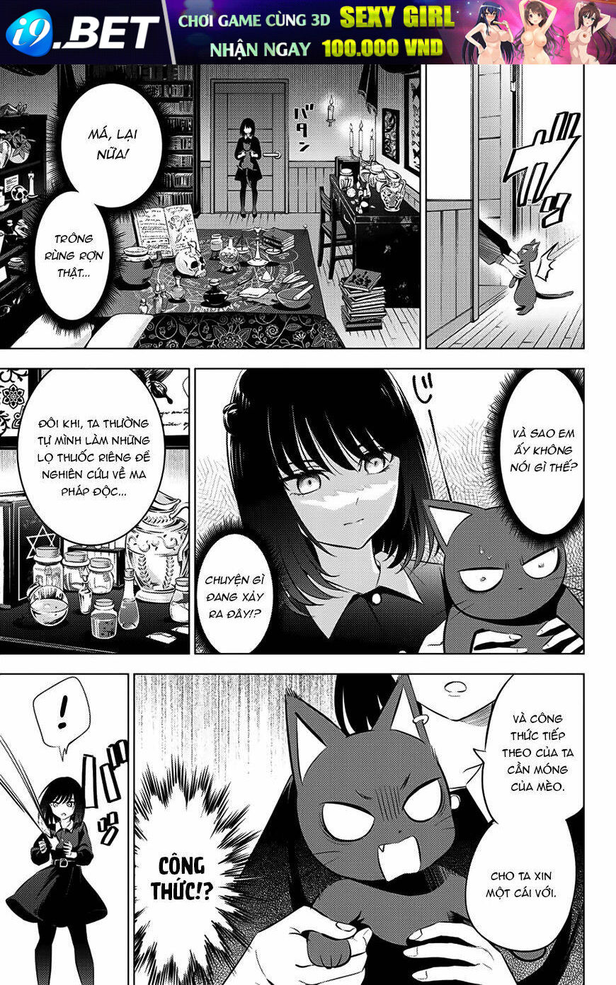 Hắc miêu và lớp học phù thủy - Chapter 10 - Page 12