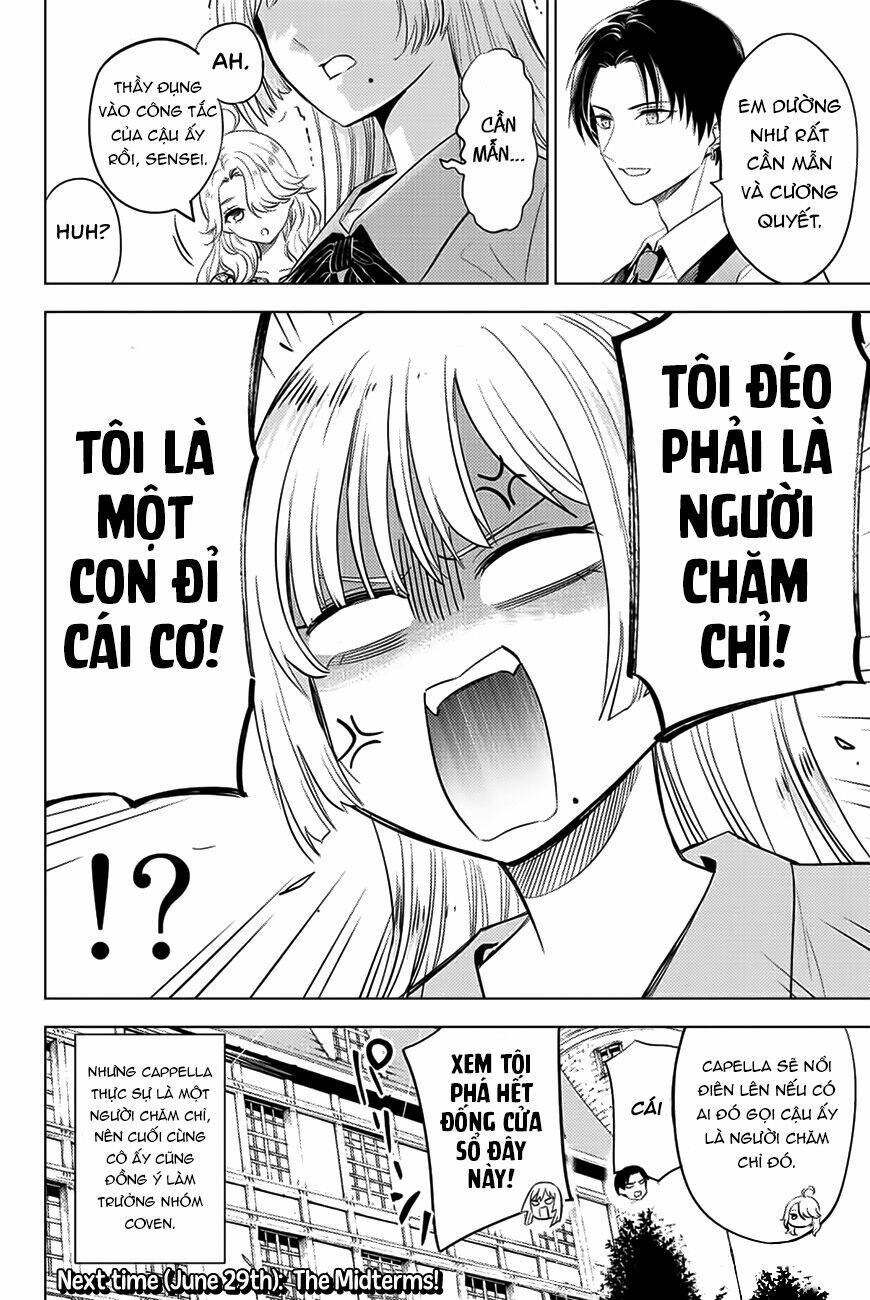 Hắc miêu và lớp học phù thủy - Chapter 10 - Page 21