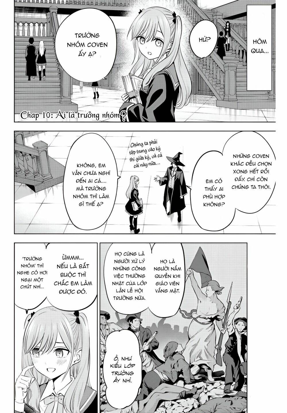 Hắc miêu và lớp học phù thủy - Chapter 10 - Page 3