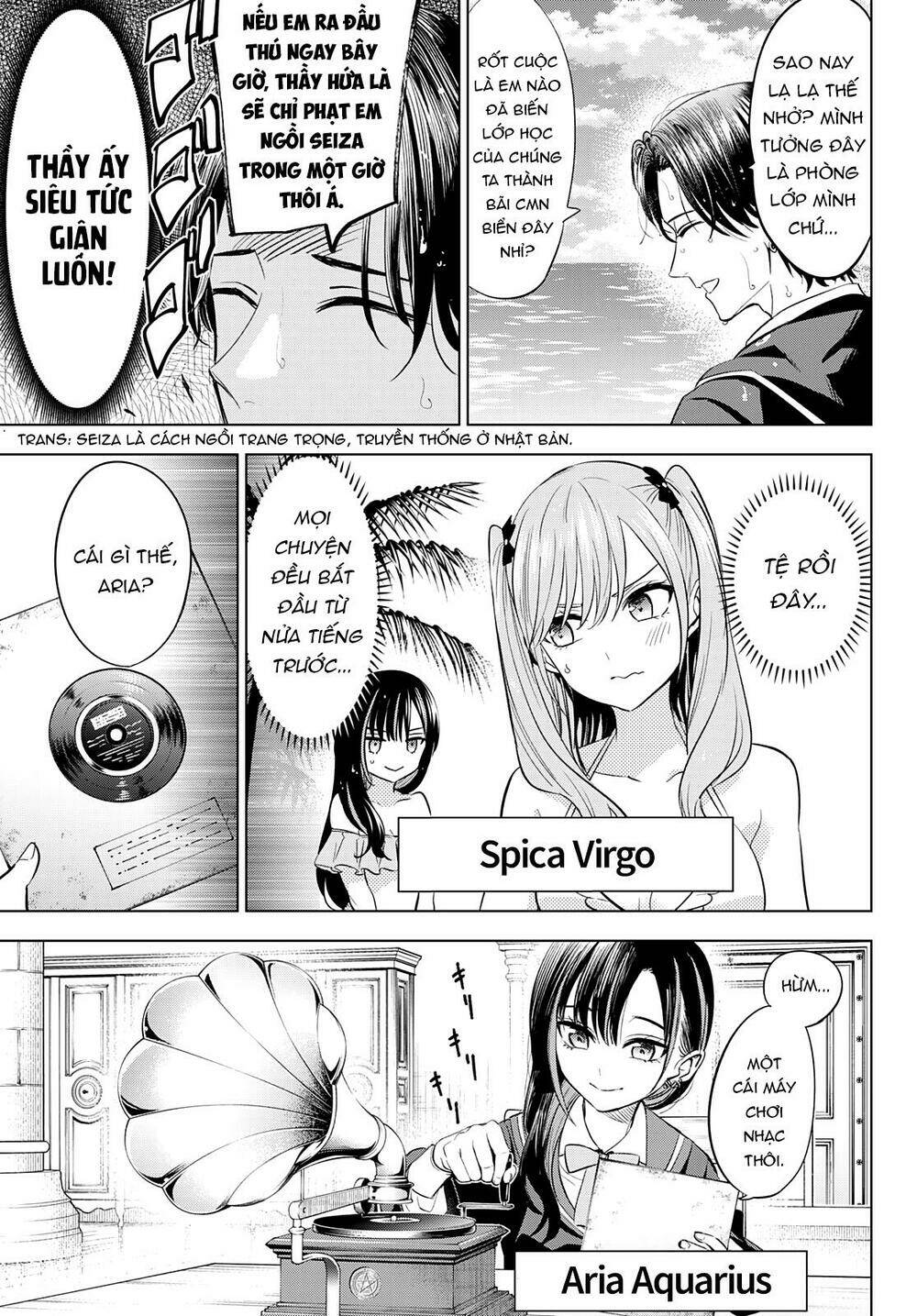 Hắc miêu và lớp học phù thủy - Chapter 11.5 - Page 5