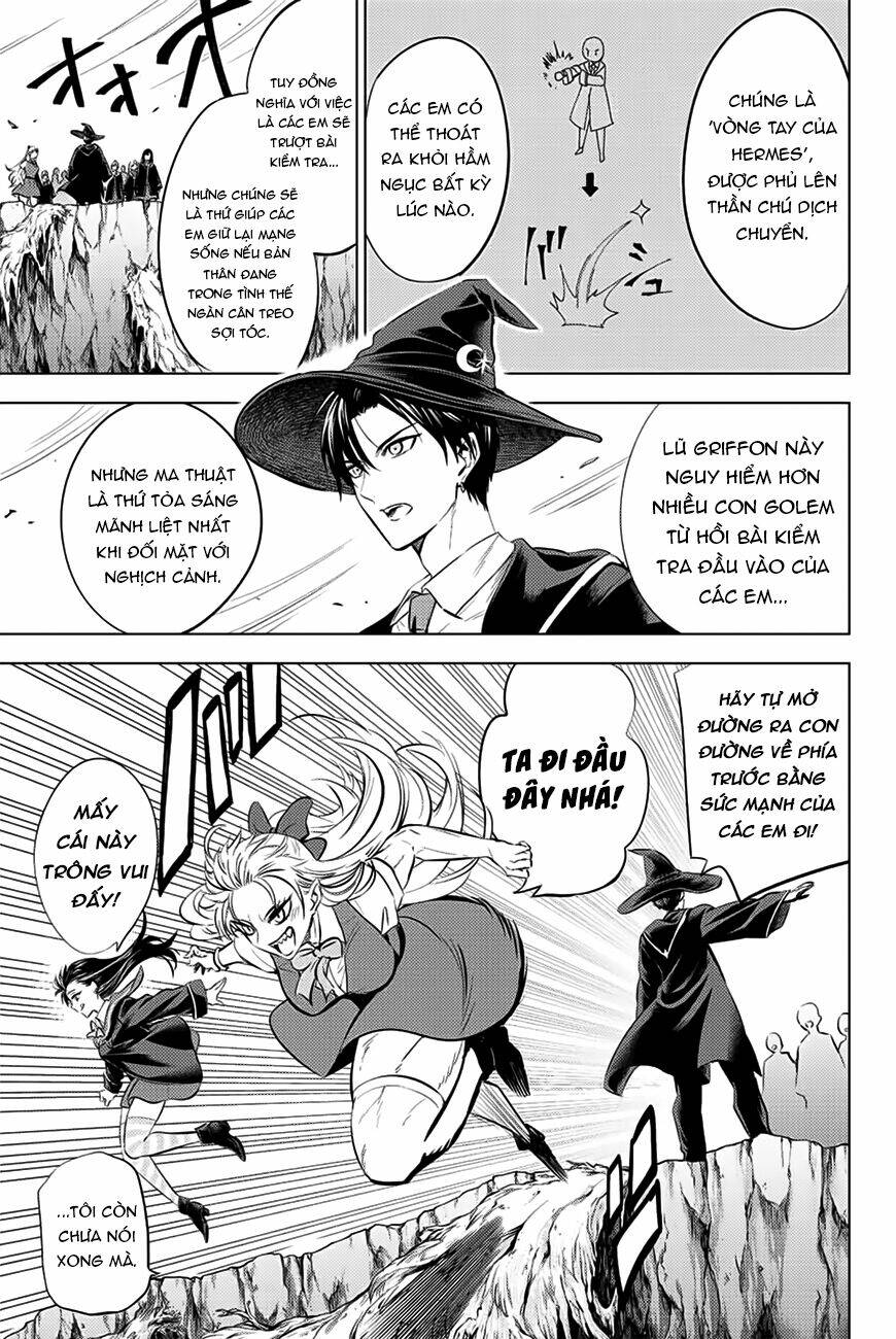 Hắc miêu và lớp học phù thủy - Chapter 11 - Page 17