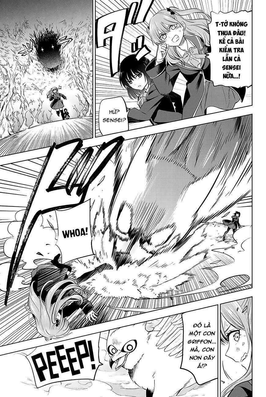 Hắc miêu và lớp học phù thủy - Chapter 12 - Page 10