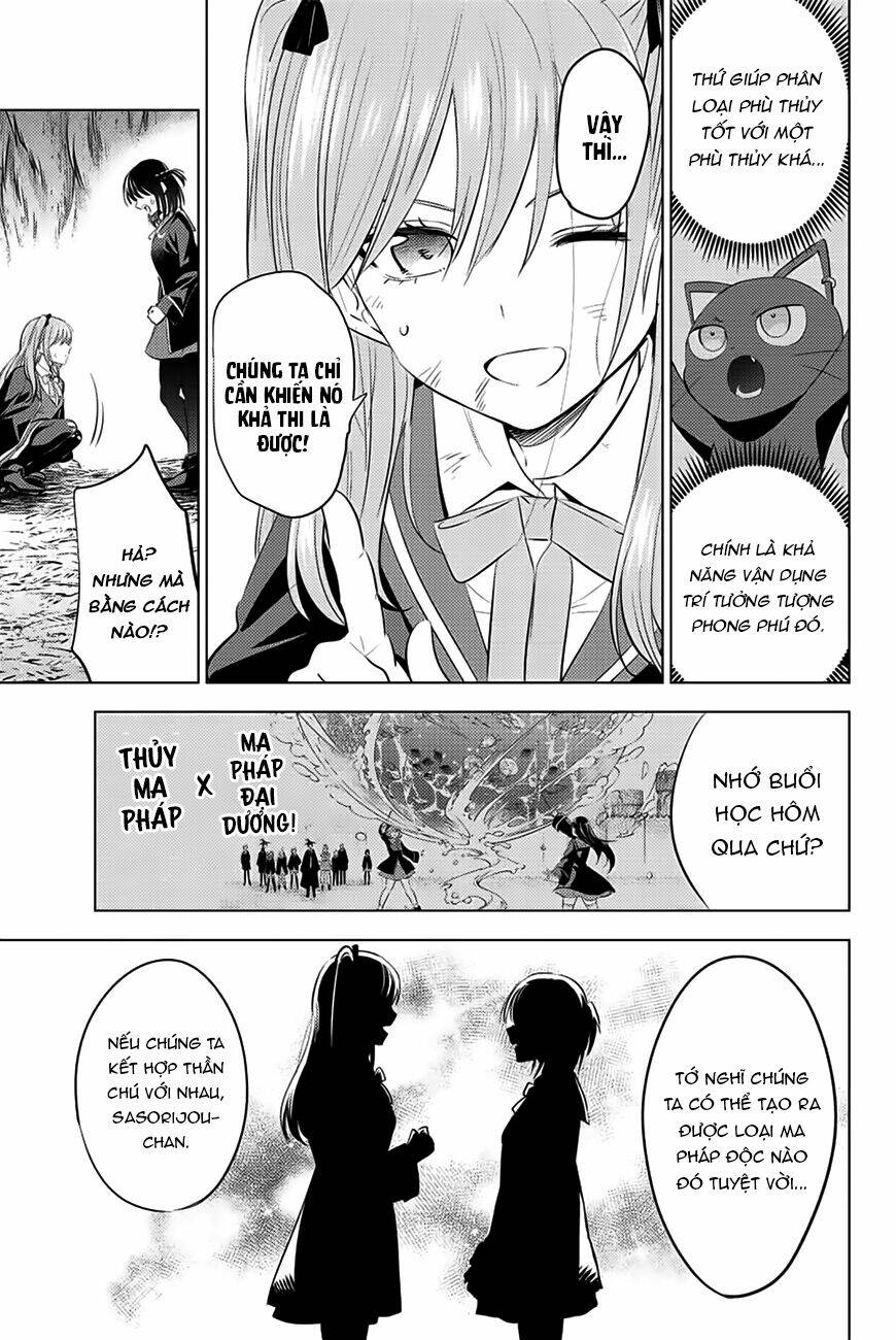 Hắc miêu và lớp học phù thủy - Chapter 14 - Page 10