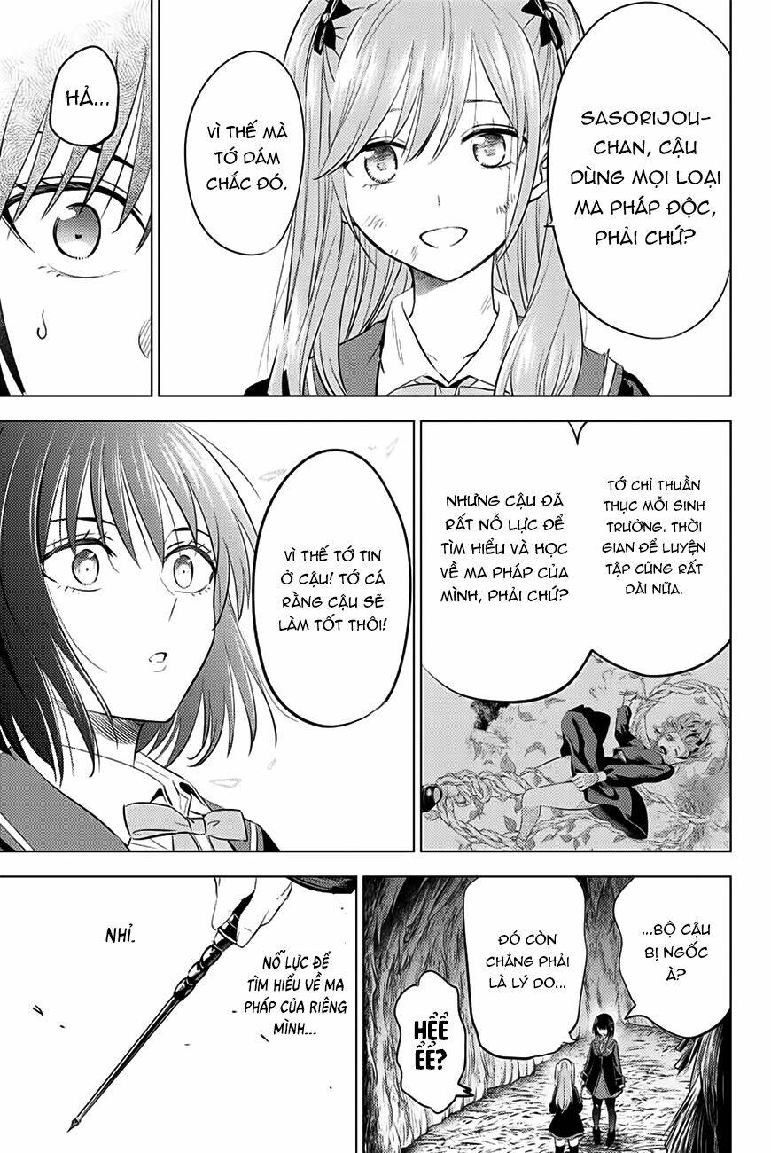 Hắc miêu và lớp học phù thủy - Chapter 14 - Page 12