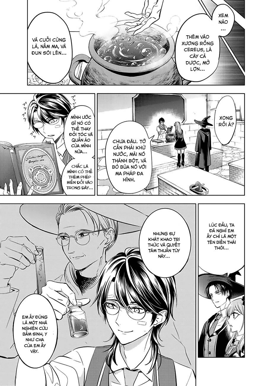 Hắc miêu và lớp học phù thủy - Chapter 17 - Page 15