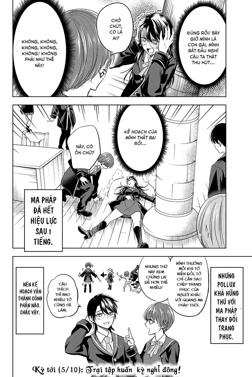 Hắc miêu và lớp học phù thủy - Chapter 17 - Page 23