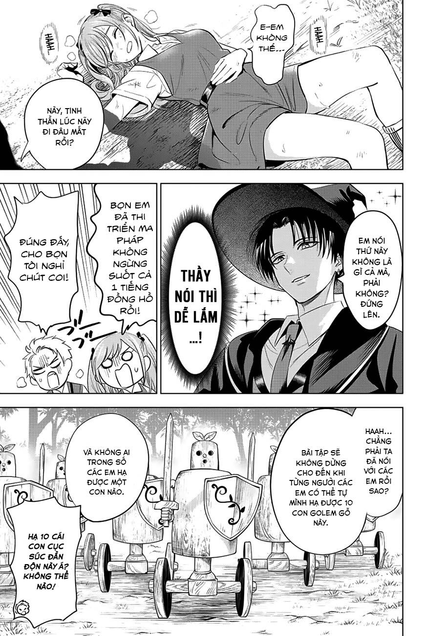 Hắc miêu và lớp học phù thủy - Chapter 18 - Page 10