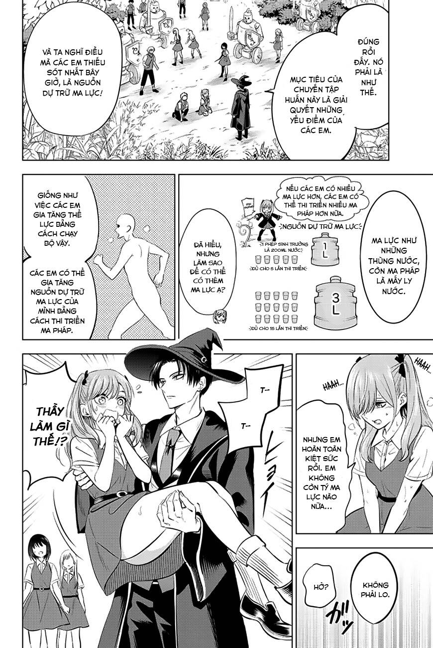 Hắc miêu và lớp học phù thủy - Chapter 18 - Page 11