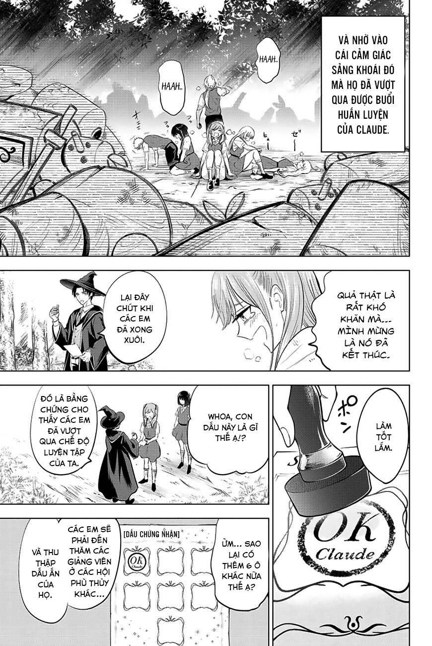 Hắc miêu và lớp học phù thủy - Chapter 18 - Page 16