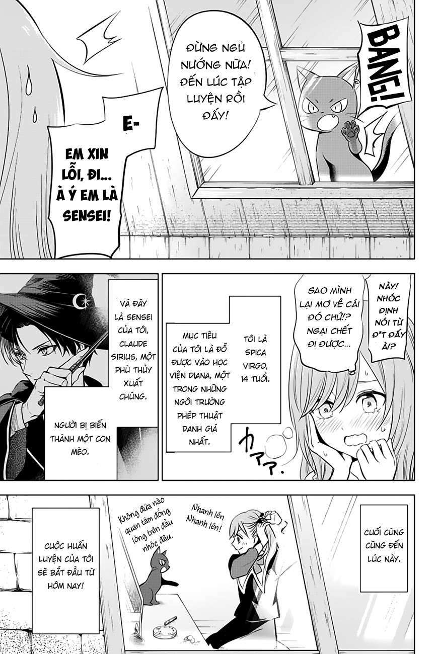 Hắc miêu và lớp học phù thủy - Chapter 2 - Page 3