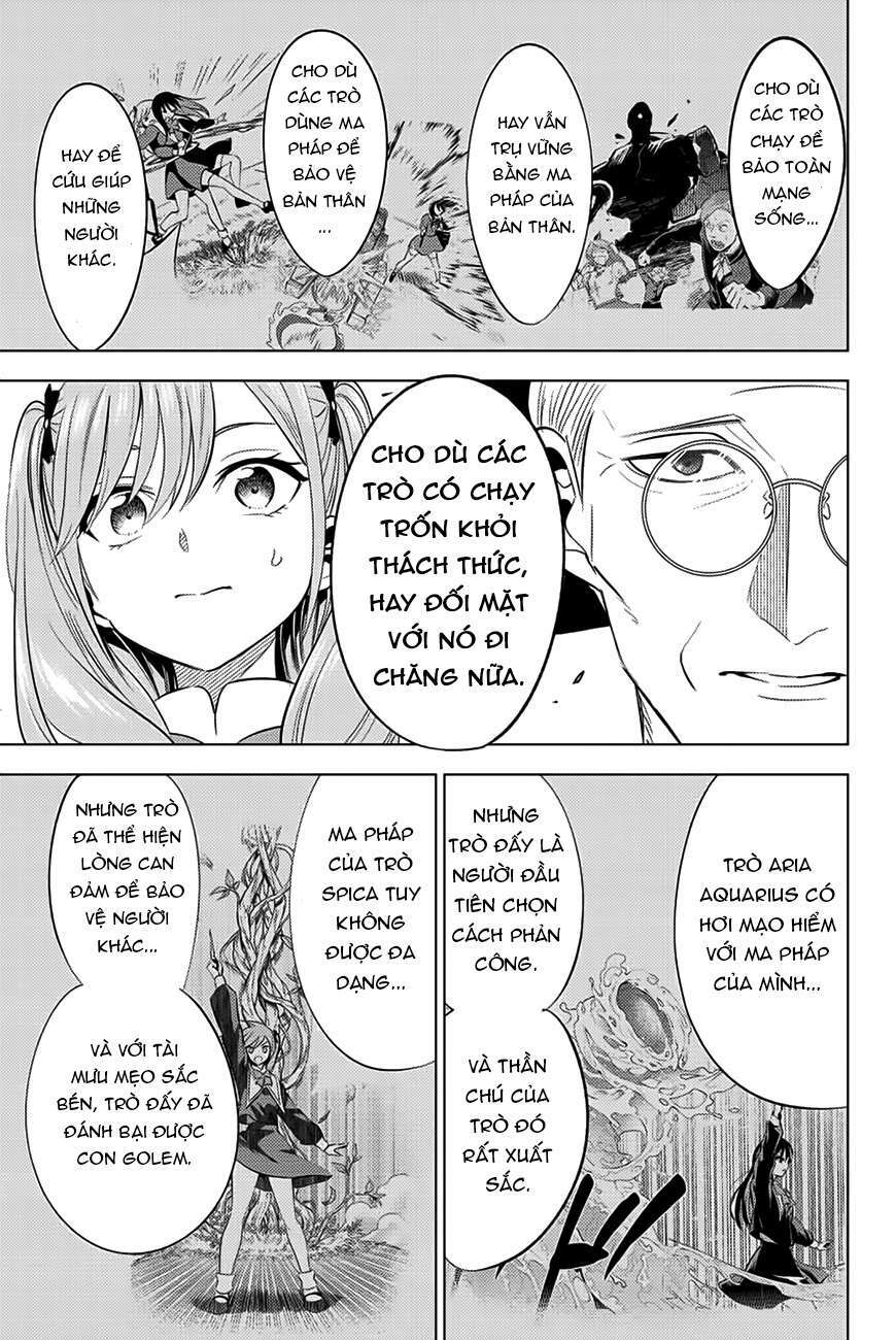 Hắc miêu và lớp học phù thủy - Chapter 3 - Page 22