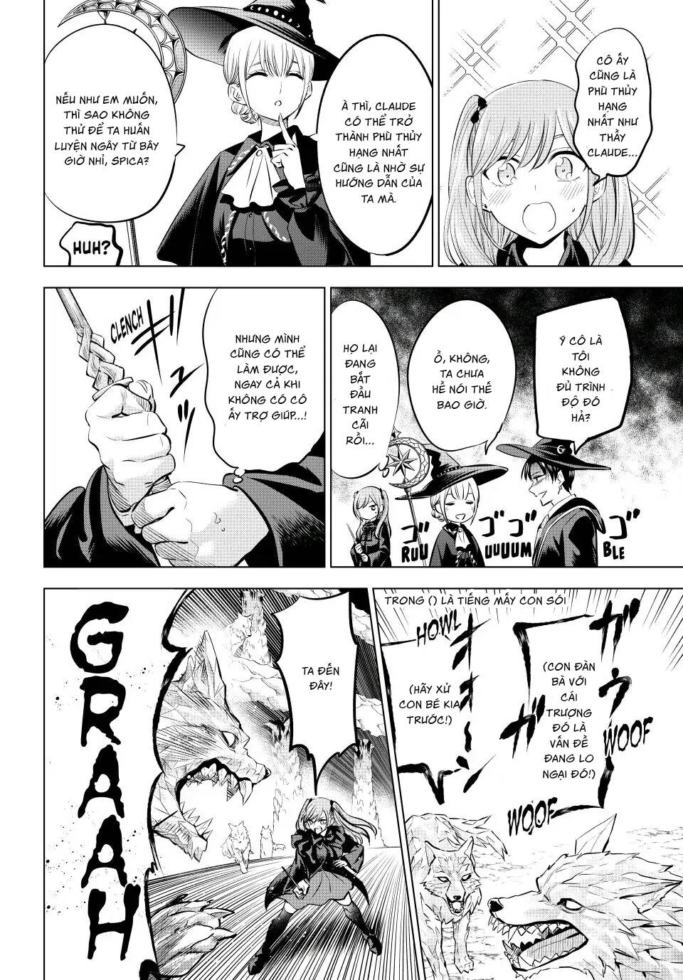 Hắc miêu và lớp học phù thủy - Chapter 34 - Page 16