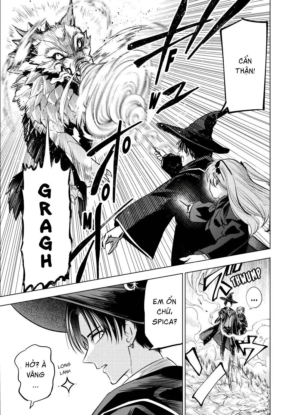 Hắc miêu và lớp học phù thủy - Chapter 34 - Page 17