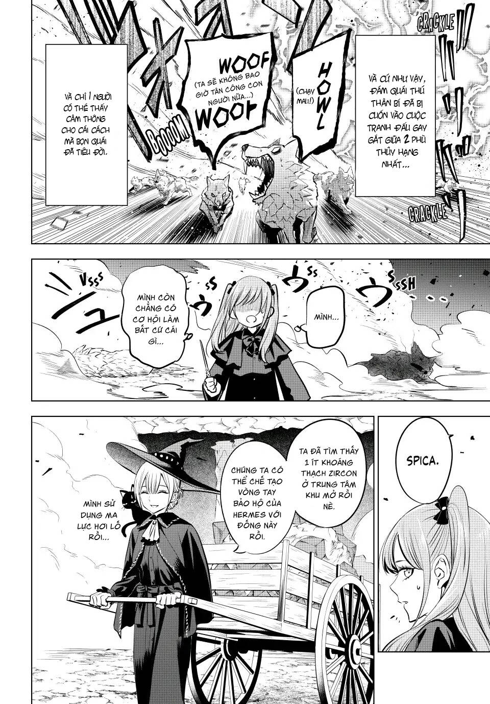 Hắc miêu và lớp học phù thủy - Chapter 34 - Page 21